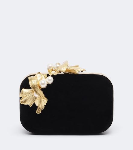 Clutch Cloud de terciopelo adornado - Jimmy Choo - Modalova