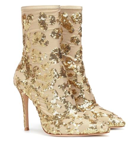 Daze sequined ankle boots - Gianvito Rossi - Modalova