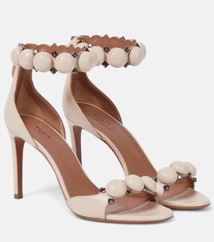 AlaÃ¯a La Bombe 90 leather sandals - Alaia - Modalova