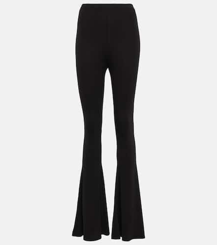 High-rise jersey flared pants - Magda Butrym - Modalova