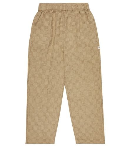 Waffle-knit cotton pants - The New Society - Modalova