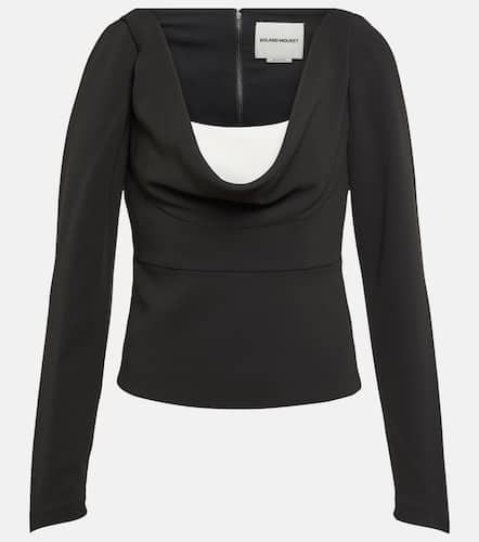 Roland Mouret Off-shoulder cady top - Roland Mouret - Modalova