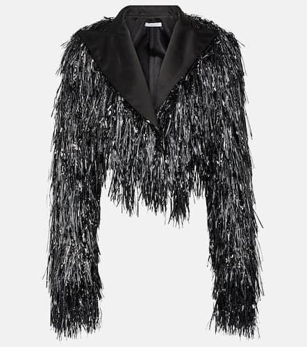 LaQuan Smith Tinsel cropped jacket - LaQuan Smith - Modalova