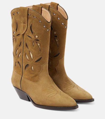 Duerto suede cowboy boots - Isabel Marant - Modalova