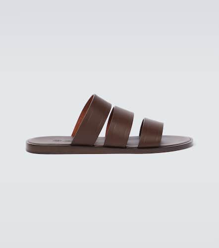 Loro Piana Naha leather slides - Loro Piana - Modalova