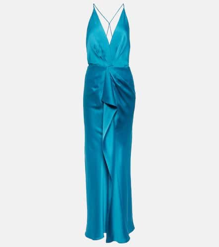 Simkhai Giana draped satin gown - Simkhai - Modalova