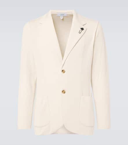 Lardini Wool and silk blazer - Lardini - Modalova