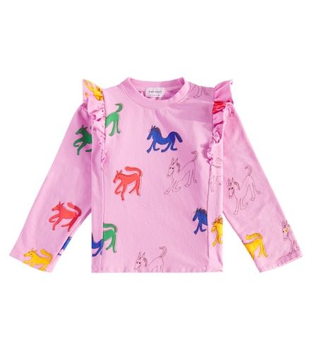 Sudadera Wonder Horse de algodón con volantes - Bobo Choses - Modalova