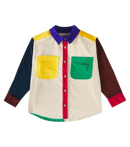 Bobo Square colorblocked corduroy shirt - Bobo Choses - Modalova