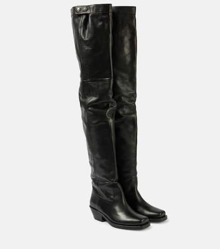 Amati leather knee-high boots - Isabel Marant - Modalova