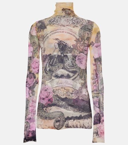 Acne Studios Printed turtleneck top - Acne Studios - Modalova