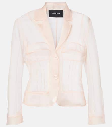 Simone Rocha Silk organza blouse - Simone Rocha - Modalova