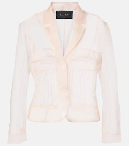 Simone Rocha Silk organza blouse - Simone Rocha - Modalova