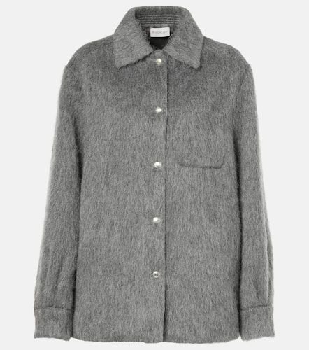 Moncler Wool and mohair-blend shirt - Moncler - Modalova