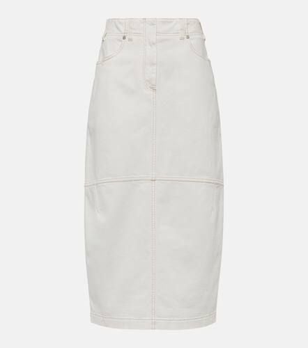 Brunello Cucinelli Denim midi skirt - Brunello Cucinelli - Modalova