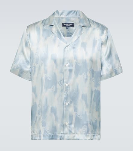 Roberto printed silk bowling shirt - Frescobol Carioca - Modalova