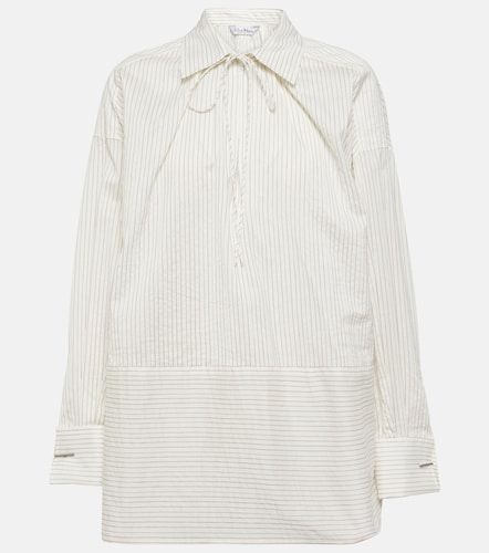 Camicia Saletta in cotone e seta a righe - Max Mara - Modalova