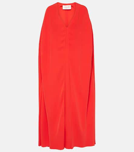 Valentino Caped silk gown - Valentino - Modalova