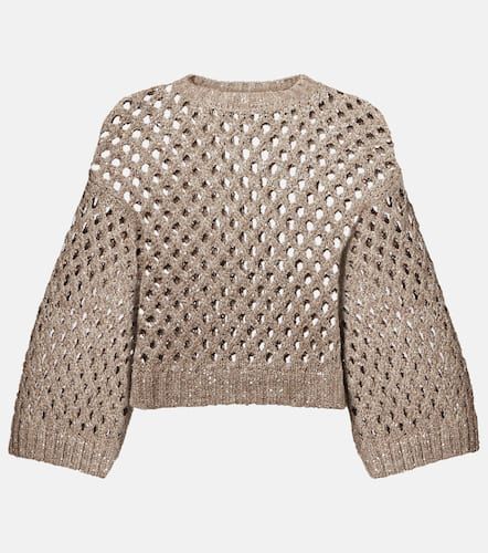 Open-knit sweater - Brunello Cucinelli - Modalova