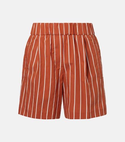 Bermuda in misto cotone a righe - Brunello Cucinelli - Modalova