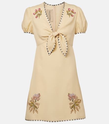Floral embroidered minidress - Valentino - Modalova