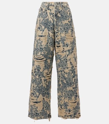 Jeans anchos 1981 con efecto desgastado - Acne Studios - Modalova