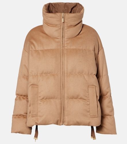 Diego reversible camel hair down jacket - Max Mara - Modalova