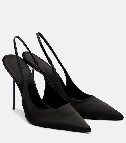 Lidia 105 satin slingback pumps - Paris Texas - Modalova