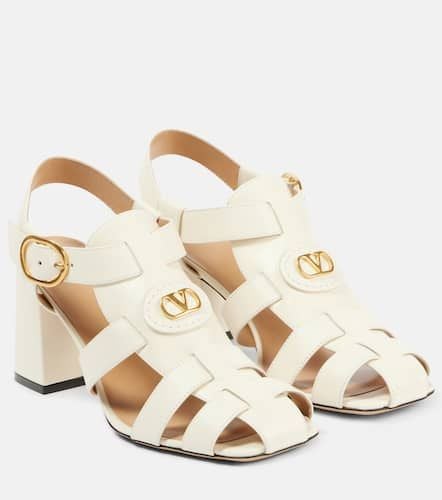 VLogo Signature 75 leather fisherman sandals - Valentino Garavani - Modalova