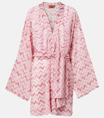 Missoni Zigzag lame robe - Missoni - Modalova