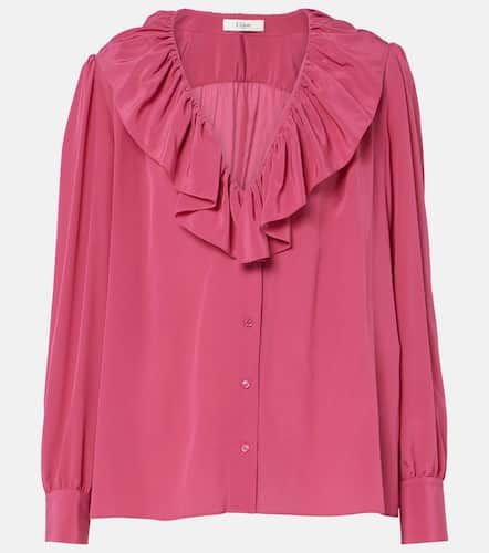 Chlo Ruffled silk blouse - Chloe - Modalova