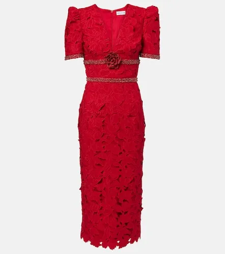Abito midi in pizzo - Rebecca Vallance - Modalova