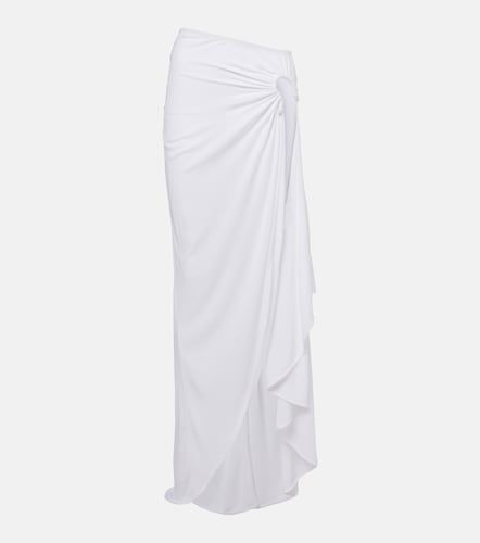 Crescent draped asymmetric midi skirt - Christopher Esber - Modalova