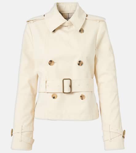 Cropped gabardine trench coat - Burberry - Modalova