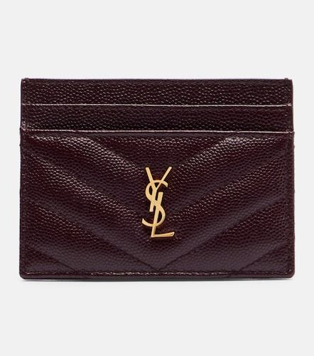 Tarjetero Cassandre de piel - Saint Laurent - Modalova