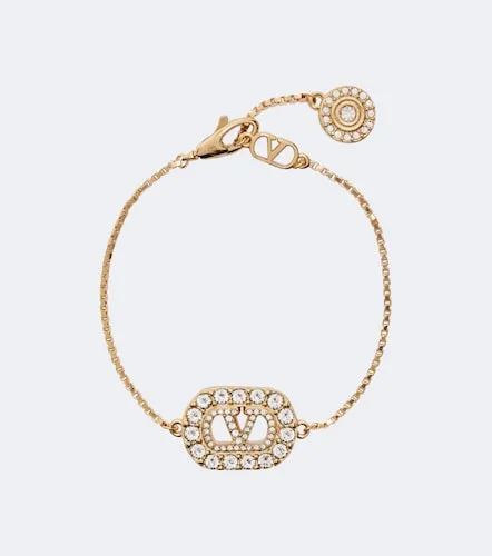 Bracciale VLogo con cristalli Swarovski® - Valentino Garavani - Modalova