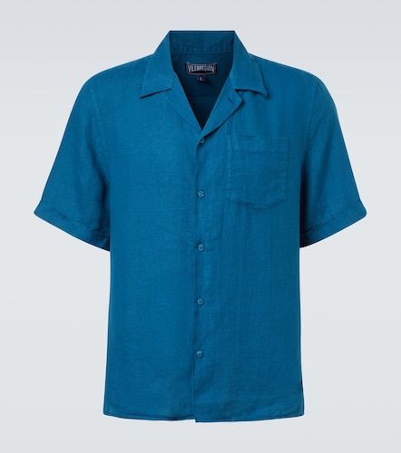 Camicia bowling Charli in lino - Vilebrequin - Modalova