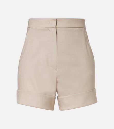 Shorts de lana, mohair y seda - Max Mara - Modalova