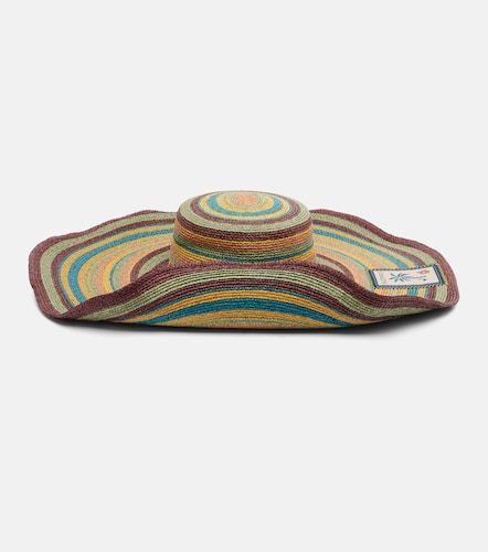 Alemais Dusk striped raffia sun hat - Alemais - Modalova