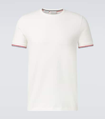 Moncler Cotton-blend jersey T-shirt - Moncler - Modalova