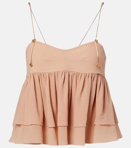 Chloé Top in seta - Chloe - Modalova