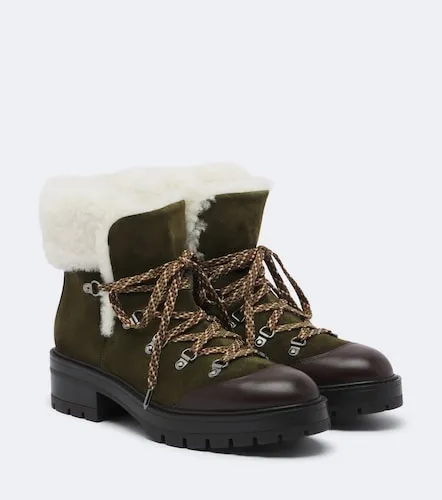 Val Disere suede lace-up boots - Aquazzura - Modalova