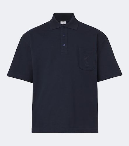 Polo Cassandre de algodón - Saint Laurent - Modalova