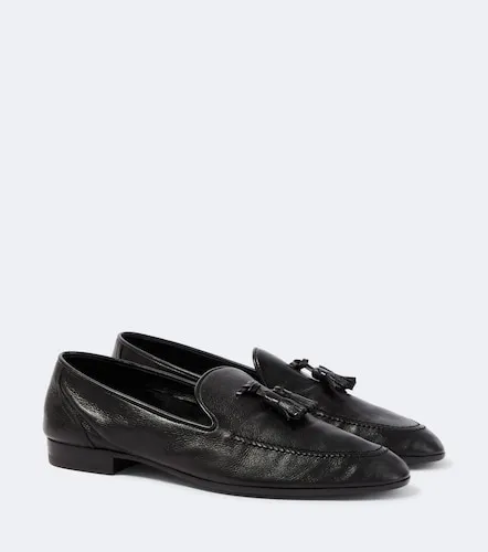 The Row Caden leather loafers - The Row - Modalova