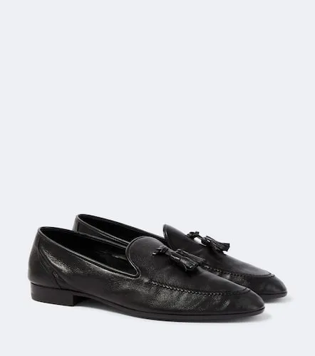 The Row Caden leather loafers - The Row - Modalova