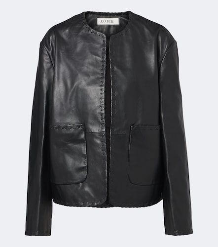 Róhe Jacke aus Leder - Rohe - Modalova