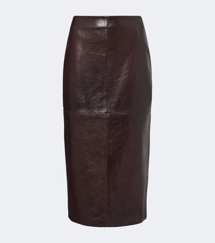 Sportmax Falda midi de piel - Sportmax - Modalova