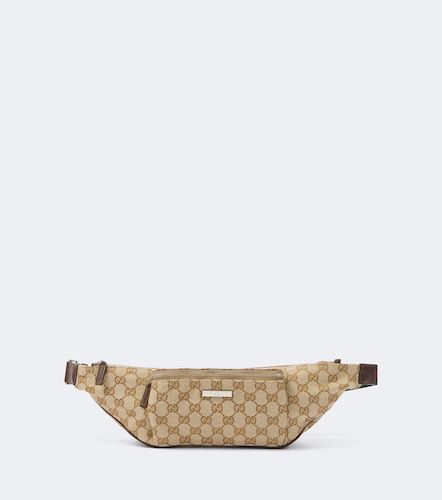 Gucci Riñonera de lona GG con Web - Gucci - Modalova