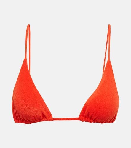 Via triangle terry bikini top - Jade Swim - Modalova