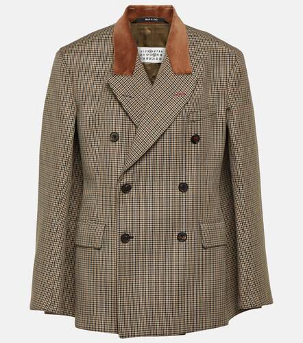 Houndstooth wool blazer - Maison Margiela - Modalova